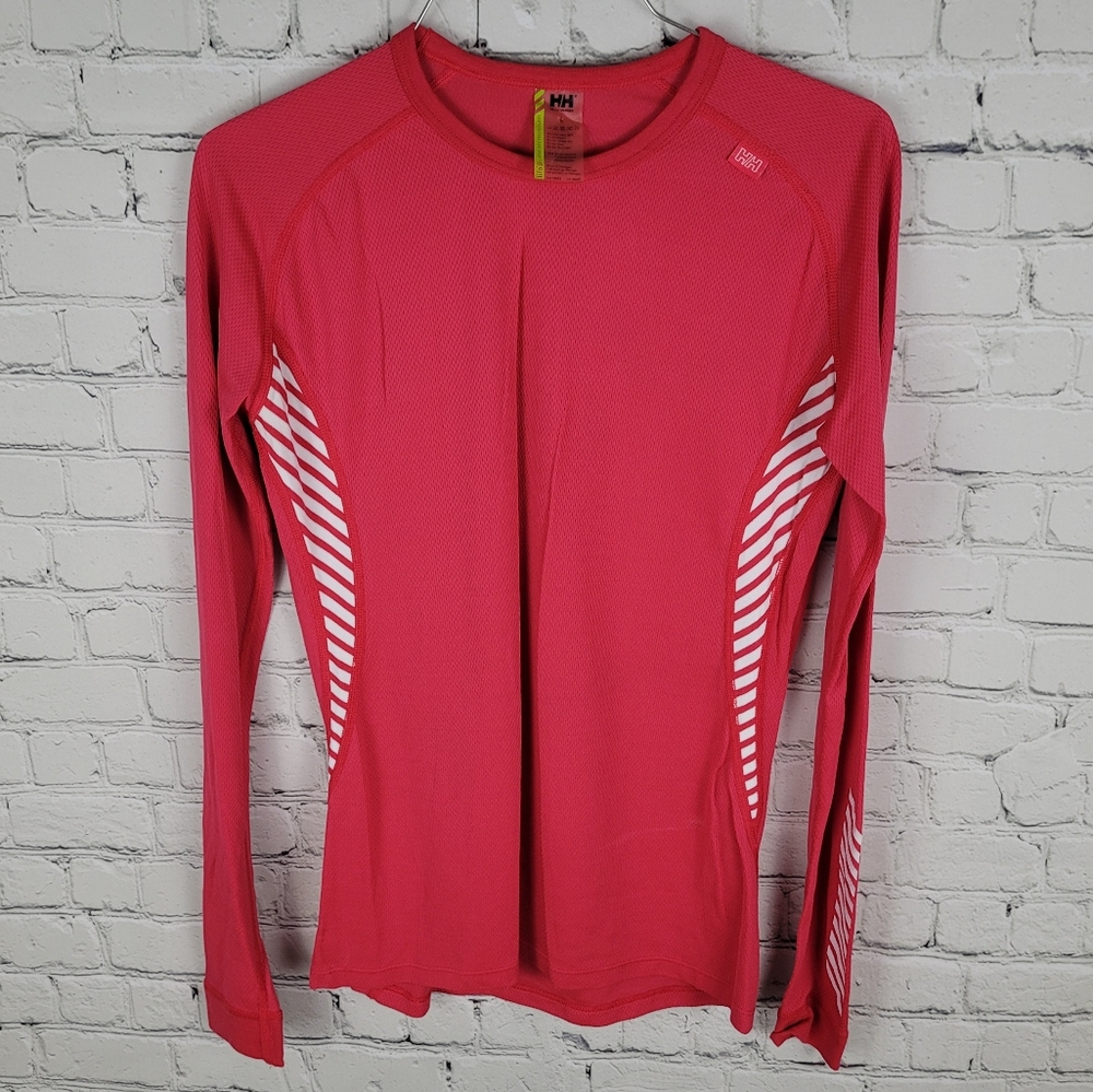 HELLY HANSEN | long sleeve scoop neck base layer fitted thermal top